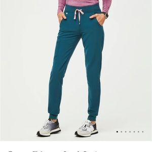 Figs Zamora 2.0 Jogger Scrub Pants Caribbean blue Size M